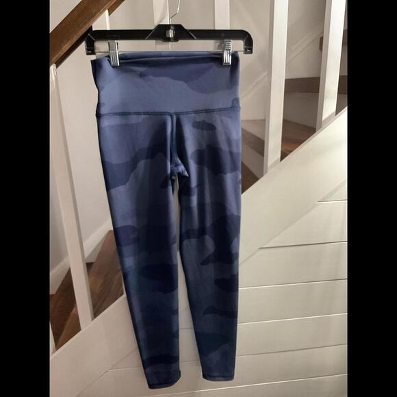 aerie Pants - COPY - Aerie Blue Camo Chill, Play, Move Leggings